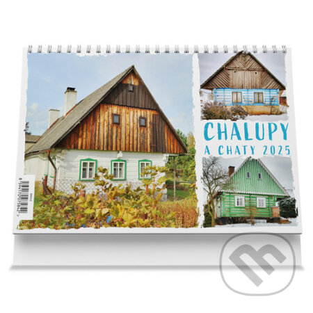 Chaty a chalupy 2025 - stolní kalendář (VIKPAP). VIKPAP, 2024 Chaty a chalupy 2025 - stolní kalendář (VIKPAP). VIKPAP, 2024