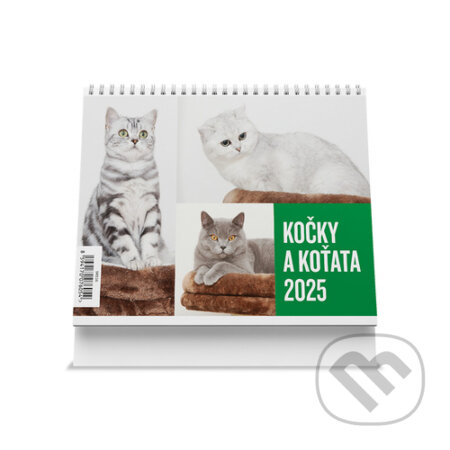 Kočky a koťata 2025 - stolní kalendář (VIKPAP). VIKPAP, 2024 Kočky a koťata 2025 - stolní kalendář (VIKPAP). VIKPAP, 2024