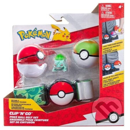 Pokémon Clip ´n´ Go Poké Ball Belt Set - mix motivov (Jazwares). Jazwares, 2024 Pokémon Clip ´n´ Go Poké Ball Belt Set - mix motivov (Jazwares). Jazwares, 2024