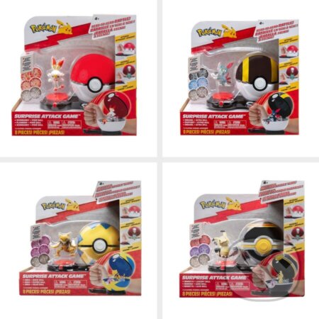 Pokemon Surprise Attack Game Single-Packs - mix motivov (Jazwares). Jazwares, 2024 Pokemon Surprise Attack Game Single-Packs - mix motivov (Jazwares). Jazwares, 2024
