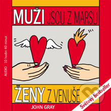 Audiokniha: Muži jsou z Marsu, ženy z Venuše (John Gray). Práh, 2013 Audiokniha: Muži jsou z Marsu, ženy z Venuše (John Gray). Práh, 2013