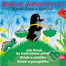 Audiokniha: Krtečkova dobrodružství 1 (Eduard Petiška, Hana Doskočilová a Zdeněk Miler). Supraphon, 2013 Audiokniha: Krtečkova dobrodružství 1 (Eduard Petiška, Hana Doskočilová a Zdeněk Miler). Supraphon, 2013