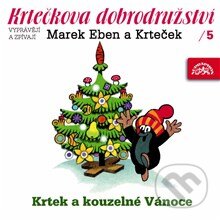 Audiokniha: Krtečkova dobrodružství 5 - Krtek a kouzelné Vánoce (Zdeněk Miler). Supraphon, 2013 Audiokniha: Krtečkova dobrodružství 5 - Krtek a kouzelné Vánoce (Zdeněk Miler). Supraphon, 2013