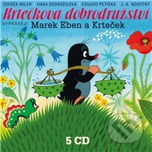 Audiokniha: Krtečkova dobrodružství (Zdeněk Miler). Supraphon, 2013 Audiokniha: Krtečkova dobrodružství (Zdeněk Miler). Supraphon, 2013