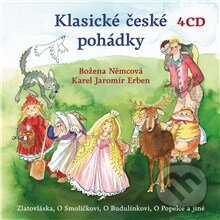 Audiokniha: Klasické české pohádky (Božena Němcová a Karel Jaromír Erben). Supraphon, 2013 Audiokniha: Klasické české pohádky (Božena Němcová a Karel Jaromír Erben). Supraphon, 2013