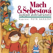 Audiokniha: Mach & Šebestová - nejlepší dobrodružství (Miloš Macourek). Supraphon, 2013 Audiokniha: Mach & Šebestová - nejlepší dobrodružství (Miloš Macourek). Supraphon, 2013