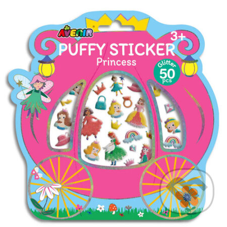 Společenská hra: Puffy samolepky - Princezny (Avenir). Avenir, 2024 Společenská hra: Puffy samolepky - Princezny (Avenir). Avenir, 2024