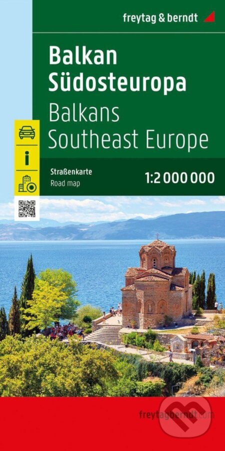 Kniha: Balkán, juhovýchodná Európa 1: 2 000 000 (freytag&berndt). freytag&berndt, 2024 Kniha: Balkán, juhovýchodná Európa 1: 2 000 000 (freytag&berndt). freytag&berndt, 2024
