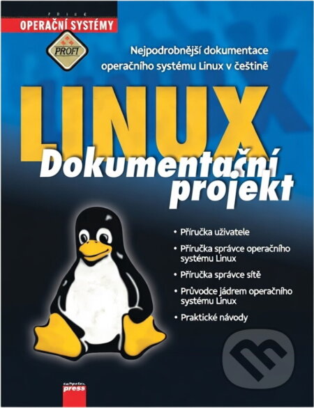 Kniha: Linux : dokumentační projekt : nejpodrobnější dokumentace operačního systému Linux v češtině (). , 1998 Kniha: Linux : dokumentační projekt : nejpodrobnější dokumentace operačního systému Linux v češtině (). , 1998