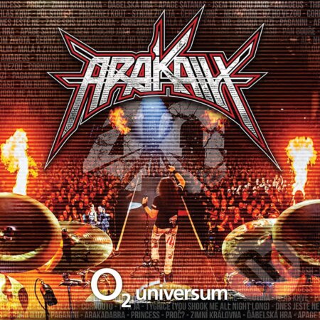 Hudební CD: Arakain: 40: O2 universum (Live) (Hudobné albumy). Hudobné albumy, 2024 Hudební CD: Arakain: 40: O2 universum (Live) (Hudobné albumy). Hudobné albumy, 2024