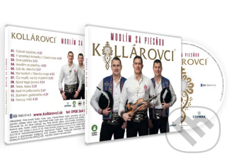 Hudobné CD: Kollárovci: Modlím sa piesňou (Hudobné albumy). Hudobné albumy, 2024 Hudobné CD: Kollárovci: Modlím sa piesňou (Hudobné albumy). Hudobné albumy, 2024