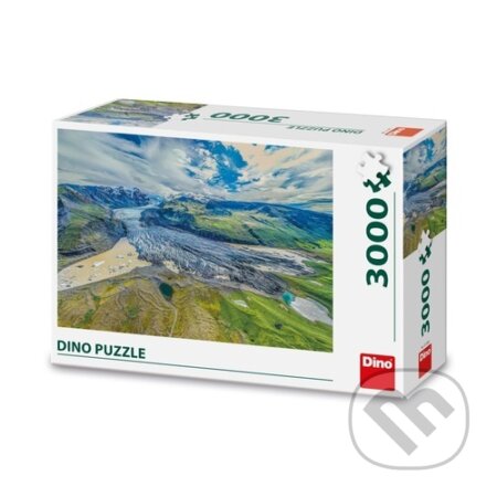 Puzzle: Puzzle 3000 Islandský ledovec (Dino). Dino, 2024 Puzzle: Puzzle 3000 Islandský ledovec (Dino). Dino, 2024