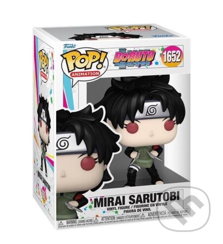 Funko POP Animation: Boruto - Mirai Sarutobi (Funko). Funko, 2024 Funko POP Animation: Boruto - Mirai Sarutobi (Funko). Funko, 2024