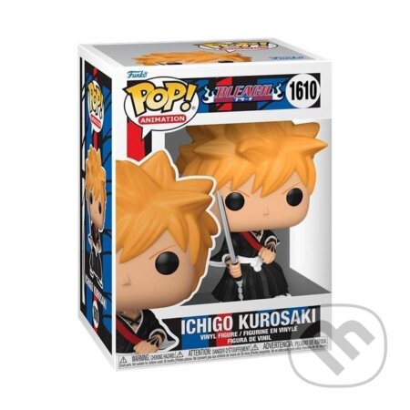 Funko POP Animation: Bleach - Ichigo (FB Shikai) with Chase (MT) (Funko). Funko, 2024 Funko POP Animation: Bleach - Ichigo (FB Shikai) with Chase (MT) (Funko). Funko, 2024