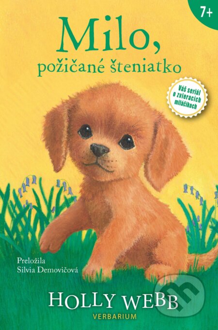 Kniha: Milo, požičané šteniatko (Holly Webb). Verbarium, 2024 Kniha: Milo, požičané šteniatko (Holly Webb). Verbarium, 2024