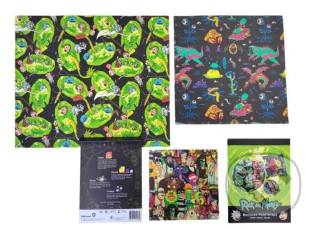 Rick & Morty Voskovaný obrúsok - Set 3 ks (). , 2024 Rick & Morty Voskovaný obrúsok - Set 3 ks (). , 2024