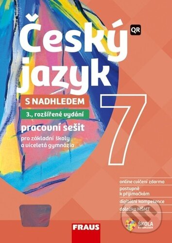 Kniha: Český jazyk 7 s nadhledem (Pavel Růžička, Renata Teršová a Zdeňka Krausová). Fraus, 2024 Kniha: Český jazyk 7 s nadhledem (Pavel Růžička, Renata Teršová a Zdeňka Krausová). Fraus, 2024