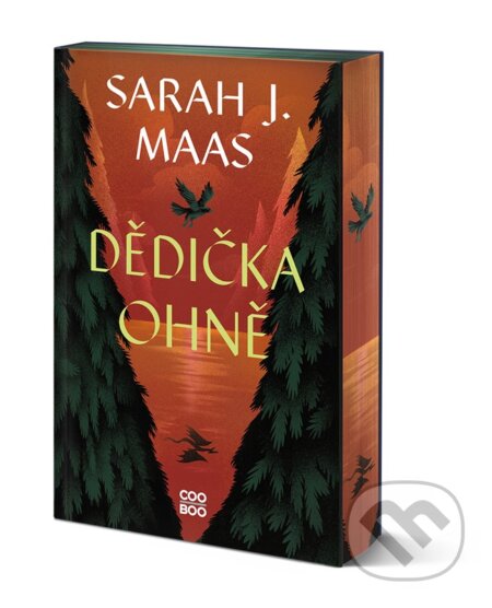 Kniha: Dědička ohně (Sarah J. Maas). CooBoo CZ, 2024 Kniha: Dědička ohně (Sarah J. Maas). CooBoo CZ, 2024