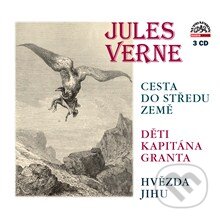 Audiokniha: Cesta do středu Země, Děti kapitána Granta, Hvězda jihu (Jules Verne). Supraphon, 2013 Audiokniha: Cesta do středu Země, Děti kapitána Granta, Hvězda jihu (Jules Verne). Supraphon, 2013