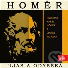 Audiokniha: Ilias a Odyssea. Výběr zpěvů z básnických eposů řeckého starověku (Homér). Supraphon, 2013 Audiokniha: Ilias a Odyssea. Výběr zpěvů z básnických eposů řeckého starověku (Homér). Supraphon, 2013