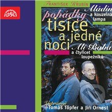 Audiokniha: Pohádky tisíce a jedné noci (František Hrubín). Supraphon, 2013 Audiokniha: Pohádky tisíce a jedné noci (František Hrubín). Supraphon, 2013
