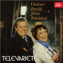 Audiokniha: Vladimír Dvořák a Jiřina Bohdalová v Televarieté 1 (Vladimír Dvořák). Supraphon, 2014 Audiokniha: Vladimír Dvořák a Jiřina Bohdalová v Televarieté 1 (Vladimír Dvořák). Supraphon, 2014