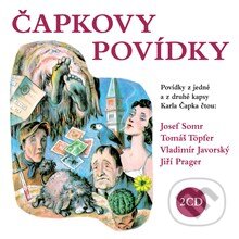 Audiokniha: Čapkovy povídky (Karel Čapek). Popron music, 2014 Audiokniha: Čapkovy povídky (Karel Čapek). Popron music, 2014