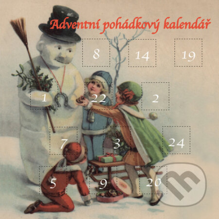 Audiokniha: Adventní pohádkový kalendář 3 (Autor neznámý, Iva Peláková, Jana Alice Fabry, Lucie Gromusová, René Nekuda, Various a Veronika Dziaková). Popron music, 2015 Audiokniha: Adventní pohádkový kalendář 3 (Autor neznámý, Iva Peláková, Jana Alice Fabry, Lucie Gromusová, René Nekuda, Various a Veronika Dziaková). Popron music, 2015