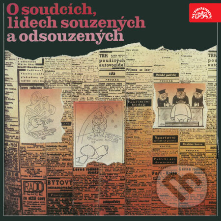 Audiokniha: O soudcích, lidech souzených a odsouzených (Česká lidová, Eduard Bass, Franta Němec, František Šimeček, Jaroslav Hašek, Karel Čapek, Karel Konrád, Karel Poláček a Rudolf Těsnohlídek). Supraphon, 2016 Audiokniha: O soudcích, lidech souzených a odsouzených (Česká lidová, Eduard Bass, Franta Němec, František Šimeček, Jaroslav Hašek, Karel Čapek, Karel Konrád, Karel Poláček a Rudolf Těsnohlídek). Supraphon, 2016