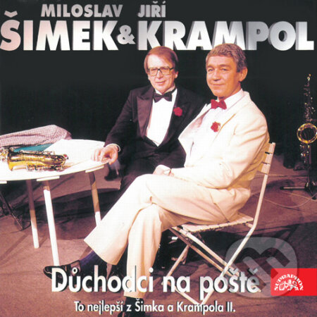 Audiokniha: Důchodci na poště - To nejlepší z Šimka a Krampola II. (Miloslav Šimek). Supraphon, 2016 Audiokniha: Důchodci na poště - To nejlepší z Šimka a Krampola II. (Miloslav Šimek). Supraphon, 2016