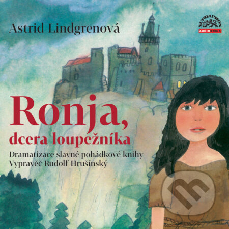 Audiokniha: Ronja, dcera loupežníka (Astrid Lindgrenová a Helena Sýkorová). Supraphon, 2016 Audiokniha: Ronja, dcera loupežníka (Astrid Lindgrenová a Helena Sýkorová). Supraphon, 2016