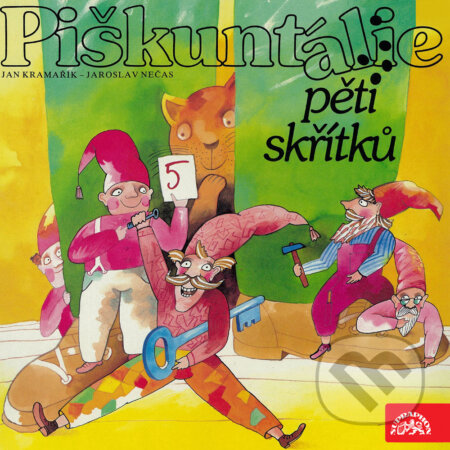 Audiokniha: Piškuntálie pěti skřítků (Jan Kramařík a Jaroslav Nečas). Supraphon, 2016 Audiokniha: Piškuntálie pěti skřítků (Jan Kramařík a Jaroslav Nečas). Supraphon, 2016