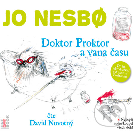 Audiokniha: Doktor Proktor a vana času (Jo Nesbo). OneHotBook, 2014 Audiokniha: Doktor Proktor a vana času (Jo Nesbo). OneHotBook, 2014