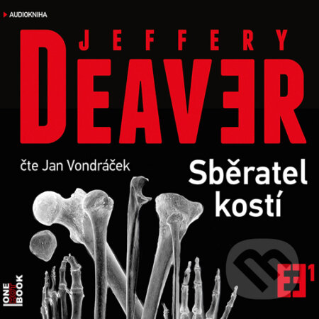 Audiokniha: Sběratel kostí (Jeffery Deaver). OneHotBook, 2015 Audiokniha: Sběratel kostí (Jeffery Deaver). OneHotBook, 2015