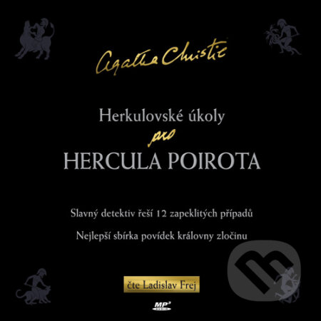 Audiokniha: Herkulovské úkoly pro HERCULA POIROTA (Agatha Christie). Kristián, 2015 Audiokniha: Herkulovské úkoly pro HERCULA POIROTA (Agatha Christie). Kristián, 2015