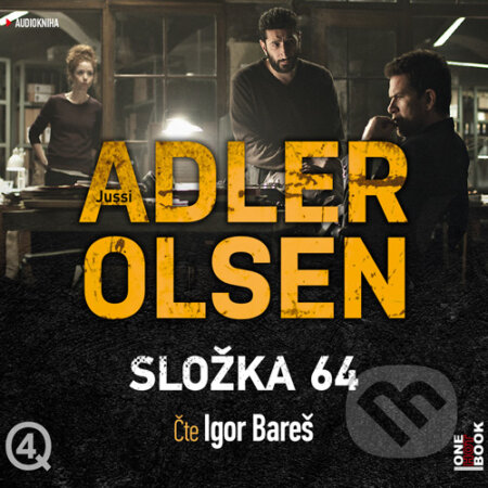Audiokniha: Složka 64 (Jussi Adler-Olsen). OneHotBook, 2016 Audiokniha: Složka 64 (Jussi Adler-Olsen). OneHotBook, 2016