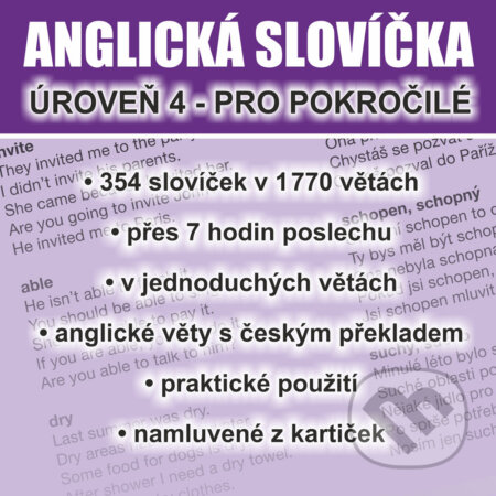 Audiokniha: Anglická slovíc?ka - úroven? 4 pro pokroc?ilé (Richard Ludvík). Richard Ludvík, 2016 Audiokniha: Anglická slovíc?ka - úroven? 4 pro pokroc?ilé (Richard Ludvík). Richard Ludvík, 2016