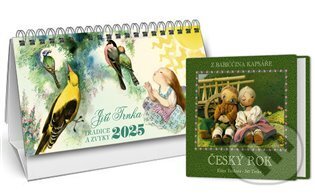 Trnkův stolní kalendář 2025 + Český rok (Jiří Trnka). Studio Trnka, 2024 Trnkův stolní kalendář 2025 + Český rok (Jiří Trnka). Studio Trnka, 2024