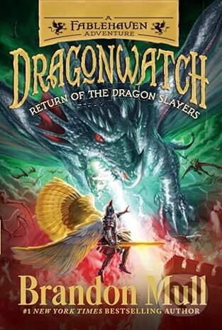Kniha: Return of the Dragon Slayers: A Fablehaven Adventure: 5 (Brandon Mull). Aladdin, 2022 Kniha: Return of the Dragon Slayers: A Fablehaven Adventure: 5 (Brandon Mull). Aladdin, 2022