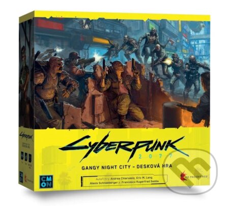 Společenská hra: Cyberpunk 2077: Gangy Night City (Andrea Chiarvesio). ADC BF, 2024 Společenská hra: Cyberpunk 2077: Gangy Night City (Andrea Chiarvesio). ADC BF, 2024
