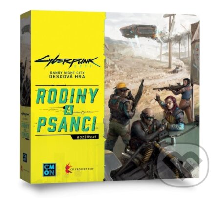 Společenská hra: Cyberpunk 2077: Rodiny a psanci - rozšíření (Andrea Chiarvesio). ADC BF, 2024 Společenská hra: Cyberpunk 2077: Rodiny a psanci - rozšíření (Andrea Chiarvesio). ADC BF, 2024