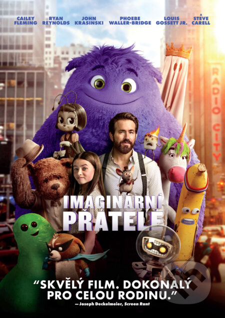 Film: Imaginární přátelé (John Krasinski) (DVD). Magicbox, 2024 Film: Imaginární přátelé (John Krasinski) (DVD). Magicbox, 2024