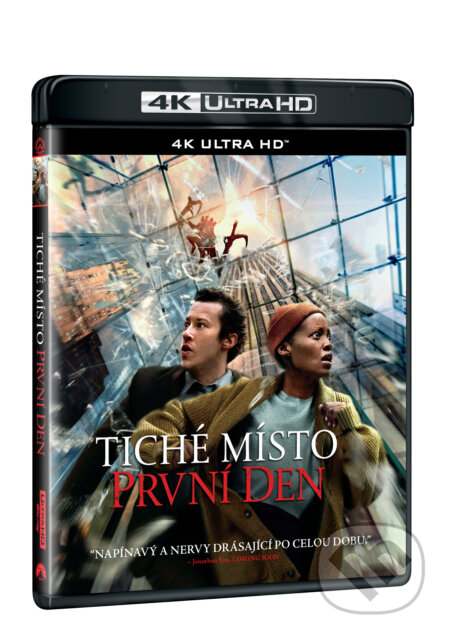 Film: Tiché místo: První den Ultra HD Blu-ray (Michael Sarnoski) (UltraHDBlu-ray). Magicbox, 2024 Film: Tiché místo: První den Ultra HD Blu-ray (Michael Sarnoski) (UltraHDBlu-ray). Magicbox, 2024