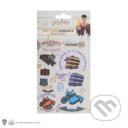 Harry Potter Samolepky 3D - Magical Motors (Cinereplicas). Cinereplicas, 2024 Harry Potter Samolepky 3D - Magical Motors (Cinereplicas). Cinereplicas, 2024