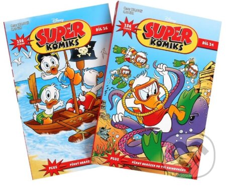 Kniha: Superkomiks balíček (24, 26) (Walt Disney). Egmont ČR, 2015 Kniha: Superkomiks balíček (24, 26) (Walt Disney). Egmont ČR, 2015