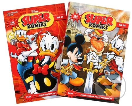 Kniha: Superkomiks balíček (27, 28) (Walt Disney). Egmont ČR, 2015 Kniha: Superkomiks balíček (27, 28) (Walt Disney). Egmont ČR, 2015