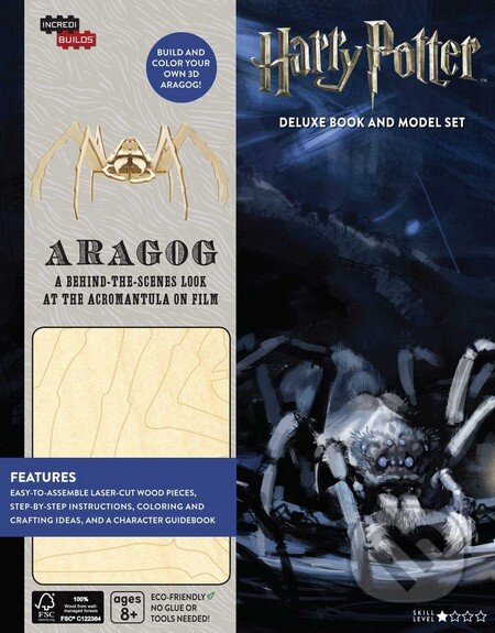 Kniha: Harry Potter: Aragog (Jody Revenson). Incredibuilds, 2016 Kniha: Harry Potter: Aragog (Jody Revenson). Incredibuilds, 2016