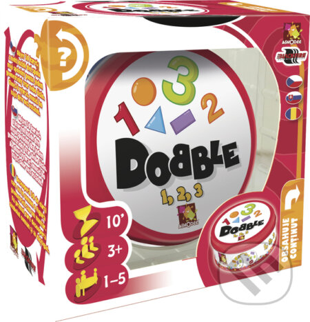 Spoločenská hra: Dobble 1-2-3 (ADC BF). ADC BF, 2016 Spoločenská hra: Dobble 1-2-3 (ADC BF). ADC BF, 2016
