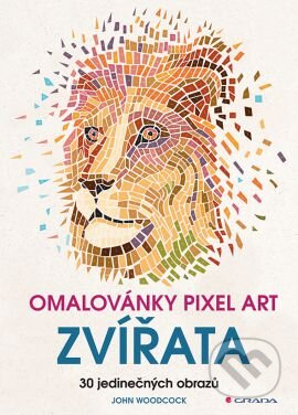 Kniha: Omalovánky Pixel art - Zvířata (John Woodcock). Grada, 2016 Kniha: Omalovánky Pixel art - Zvířata (John Woodcock). Grada, 2016
