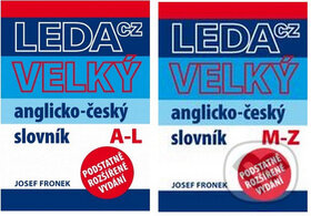 Kniha: Velký anglicko-český slovník A-L, M-Z (Josef Fronek). Leda, 2016 Kniha: Velký anglicko-český slovník A-L, M-Z (Josef Fronek). Leda, 2016